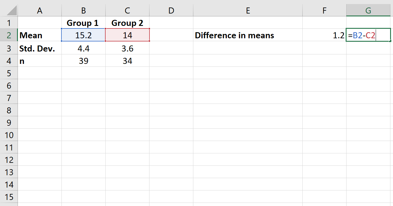 Разница в расчете средств в Excel