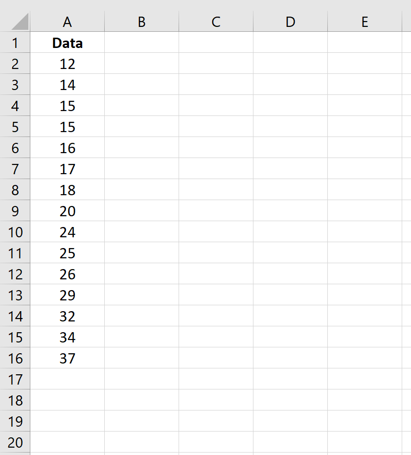 Необработанные данные в Excel в один столбец